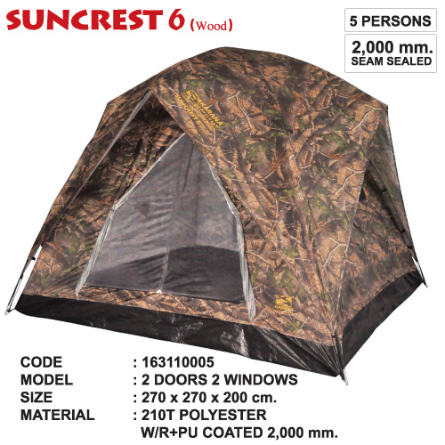 Tent Suncrest 6 Wood